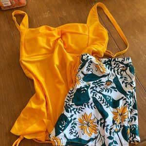 Cute 2X Bathing Suit Tankini - New!